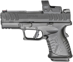 Springfield Armory XDME93810CBHCOSPD XD-M Elite Compact OSP 10mm Auto 3.80 11+1 Black Melonite Steel Slide/Barrel with Optic Cut Black Interchangeable Backstrap Grip Includes Hex Dragonfly Red Dot