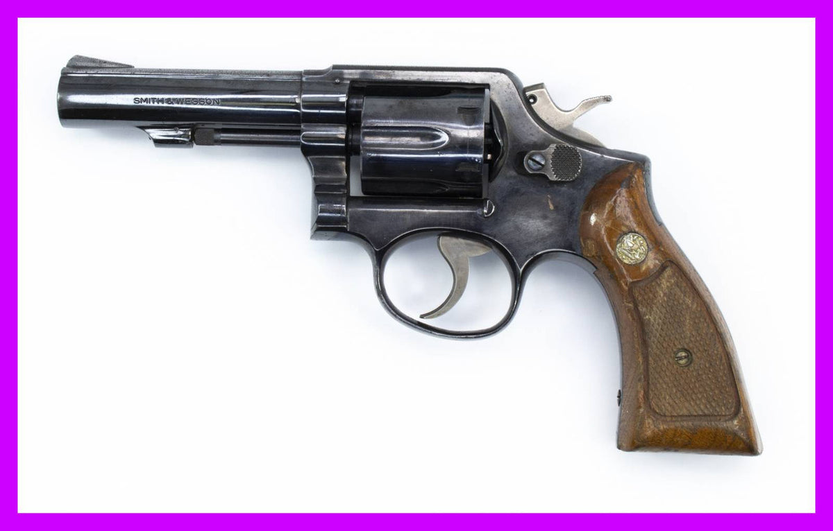 S&W 10-6 38 SPECIAL 4 HEAVYBARREL FIXED SIGHTS SQUARE BUTT BLUED