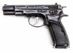 Ceska CZ75 9mm Caliber Black Pistol - Used Condition1490