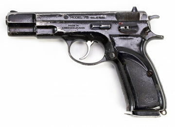Ceska CZ75 9mm Caliber Black Pistol - Used Condition1490