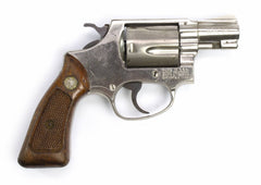 S&W Revolver 37, 38 Special 2 Barrel, Fixed Sights, Nickel6467