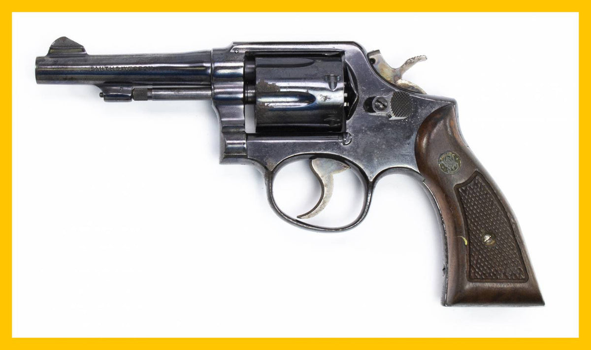 REV S&W 10-5 38SPL 4TPR BBL SQUARE BUTT BLUE