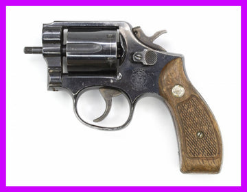 S&W 10-7 Revolver, .38 Special, No Barrel, Blued3814