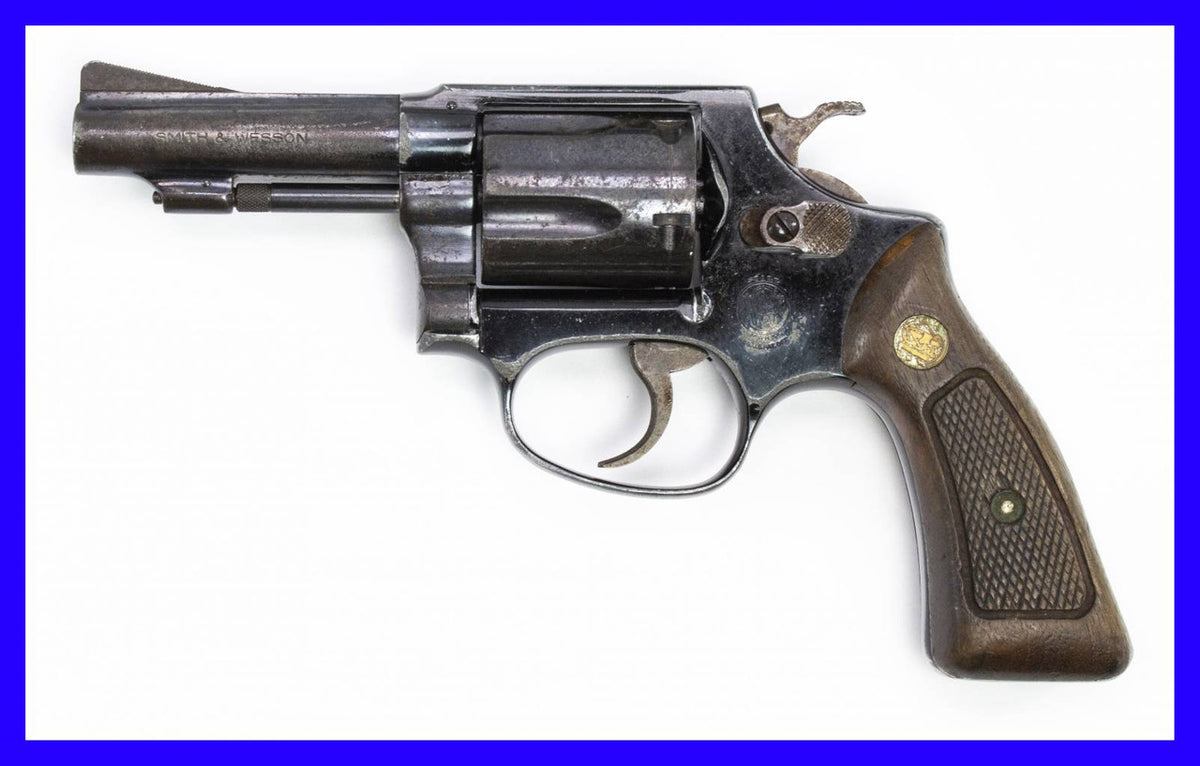 S&W Revolver 37Airweight, 38 Special 2 Barrel, Fixed Sights, Blued