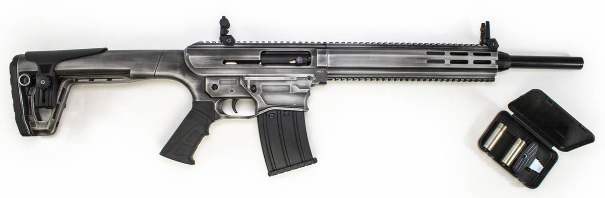 Armelegant 12ga Semi Automatic AR Style Shotgun - Battle-Worn Olive Drab