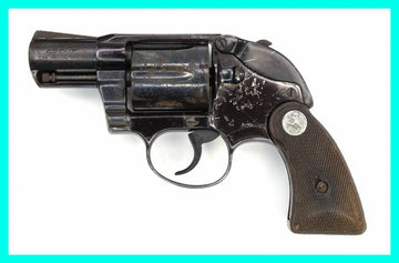 Colt Agent Revolver w/Hammer Shroud .38 Special 2 Barrel, Blued7834