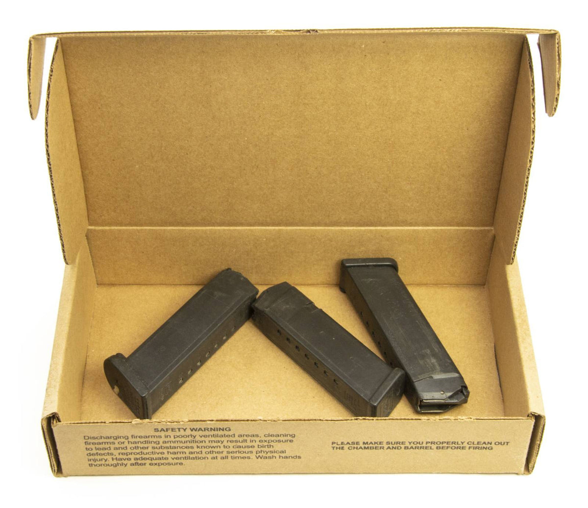 3 Pack - Used Glock 31 Non Ambi 357 SIG 10RD Magazine