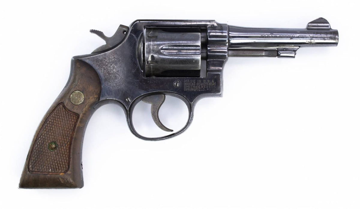 S&W 10-5 38 SPL 4 BARREL SQUARE BUTT BLUED2484