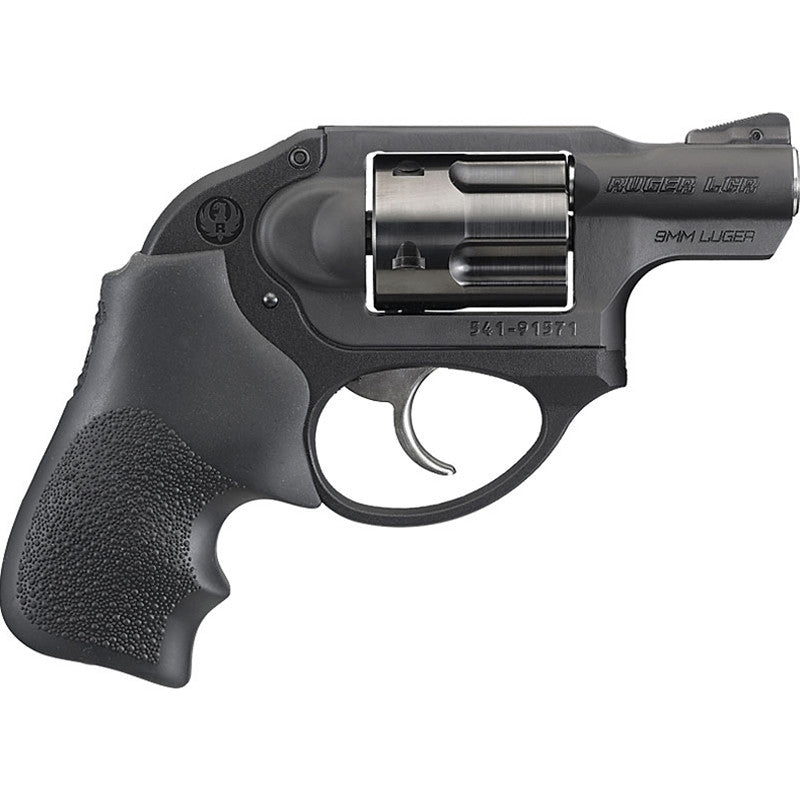 Ruger 5456 LCR  9mm Luger 1.87 5 Round Black Hogue Tamer Monogrip Grip Black Matte