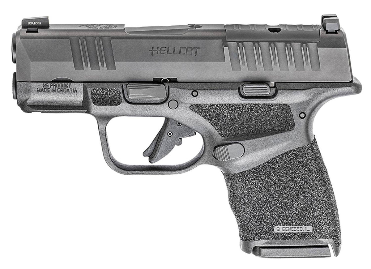 Springfield Armory HC9319BOSP Hellcat Micro-Compact OSP Optics Ready 9mm Luger 3 11+1 Black Steel Adaptive Texture