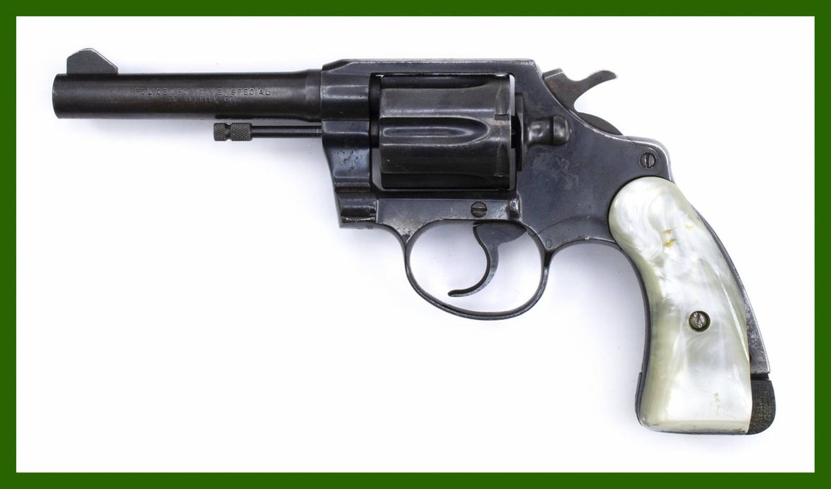 COLT-C&R-POLICE POSITIVE SPECIAL 2ND ISSUE 38SPL 4BARREL SQUARE BUTT BLUE