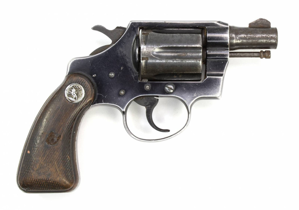 Colt Cobra Revolver, .38 Special, 2 Barrel, Nickel1388