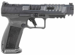 Canik HG6815N SFx Rival 9mm Luger Caliber with 5 Barrel, 18+1 Capacity, Overall Rival Dark Side Black Finish with Picatinny Rail Frame, Aggressive Serrated/Optic Cut, Ported Steel Slide & Interchangeable Backstrap Grip