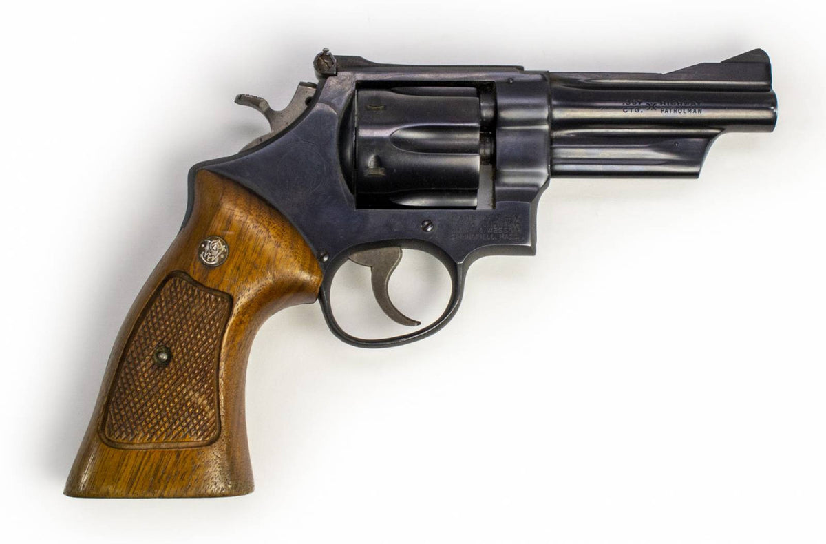 S&W REVOLVER 28-2 .357 4 BARREL ADJUSTABLE SIGHT - BLUE