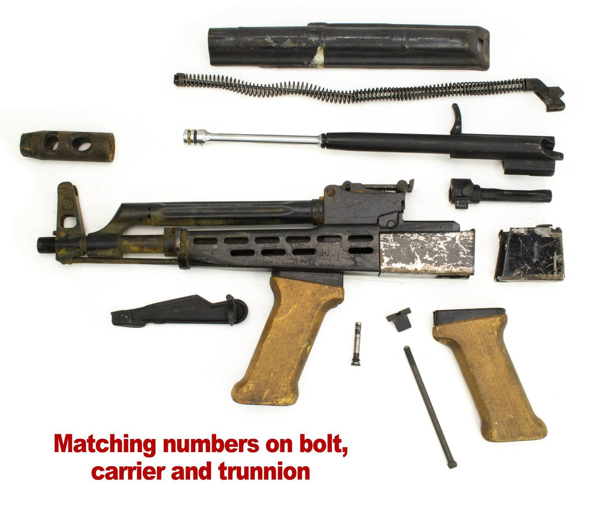Incomplete AMD-65 Parts Kit - Rusted