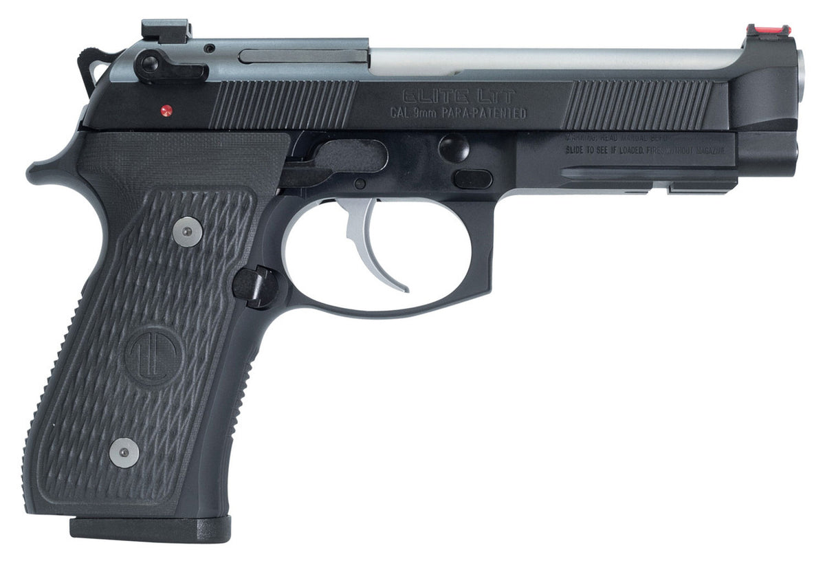 Beretta USA J92G9LTTM 92G Elite LTT 9mm Luger 4.70 15+1 Black Bruniton Steel Slide Black Polymer Grip