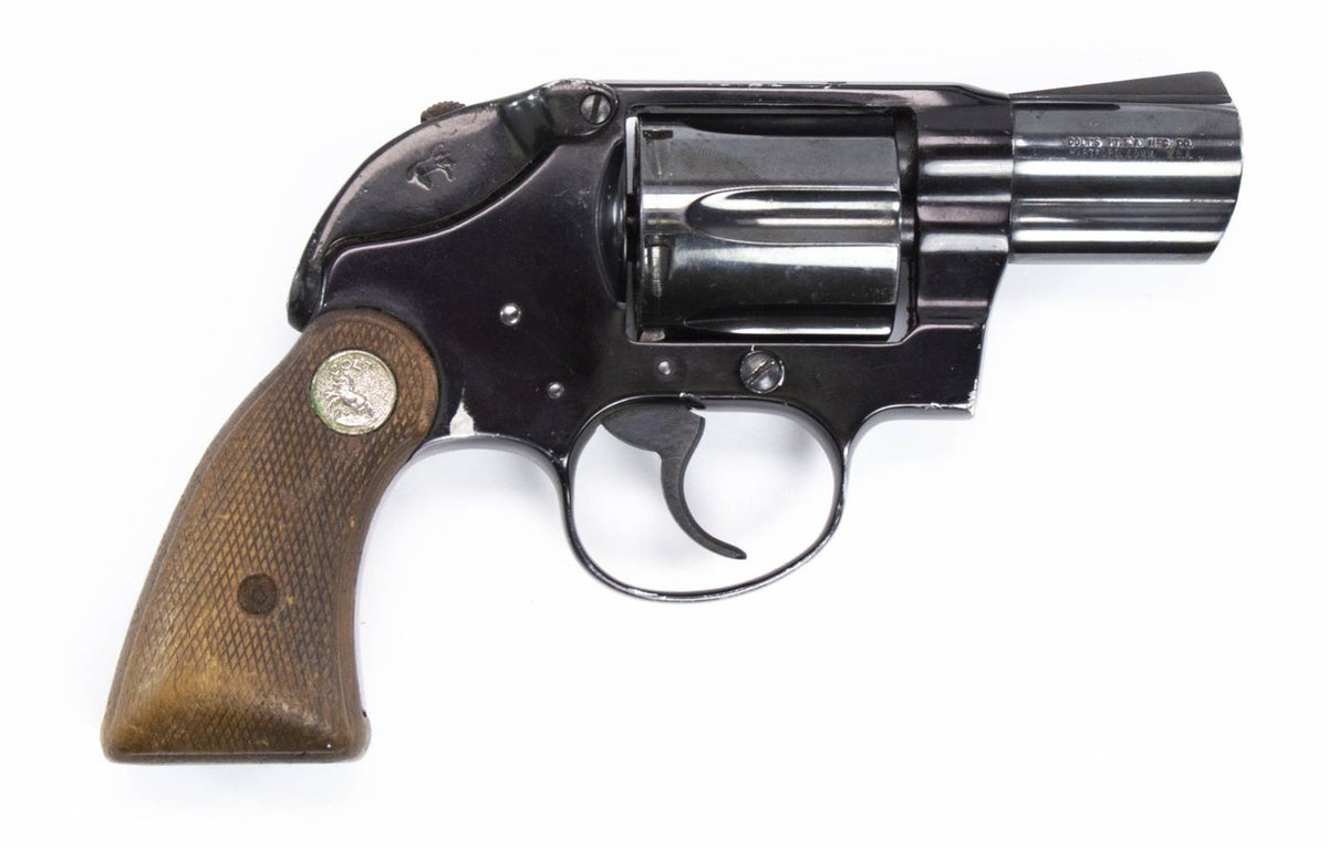 Colt Agent Revolver w/Hammer Shroud .38 Special 2 Barrel, Blued