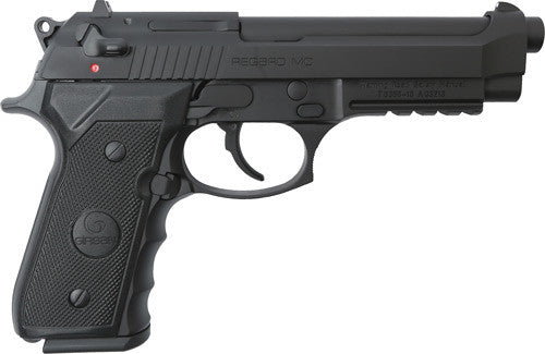 Girsan 390080 Regard MC 9mm Luger 4.90 18+1 Black Blued Steel Slide Black Polymer Grip