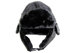 MIL-TEC® Black MA-1 Winter Pilot Hat - New -  2XL