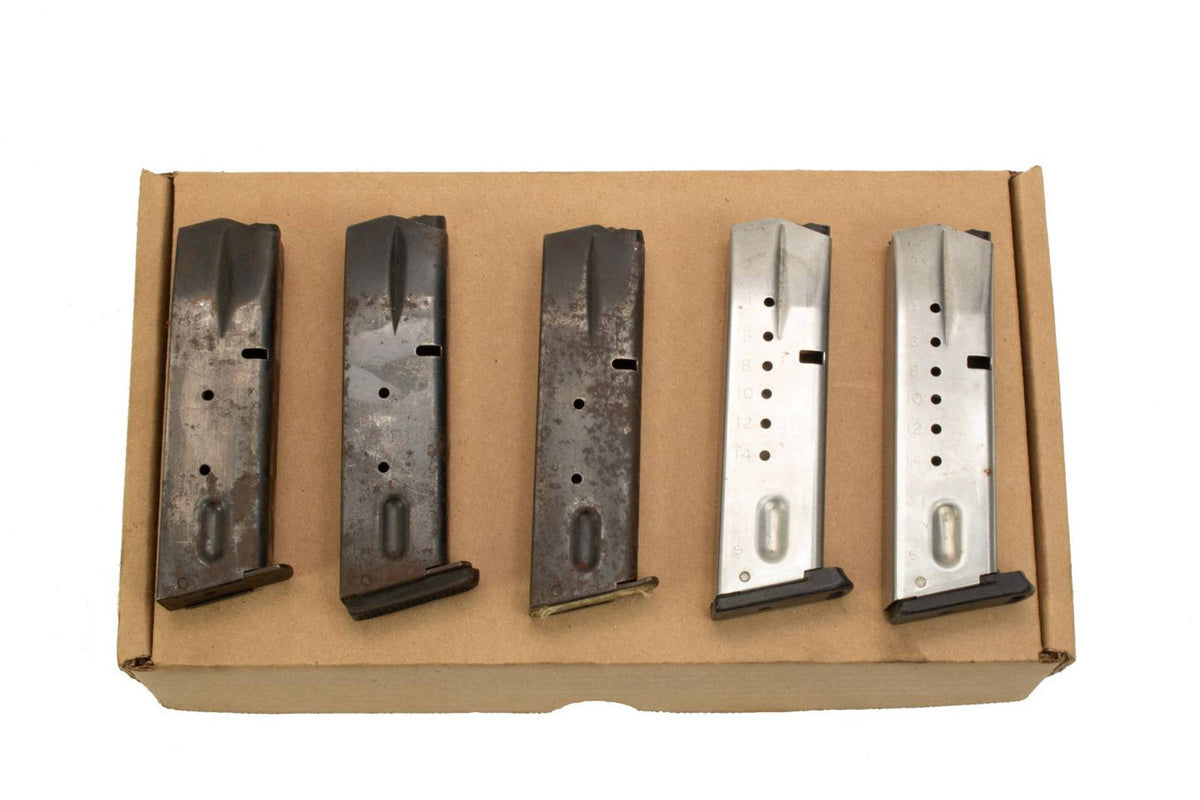 Used S&W 6900 Series 9mm 14 Round Magazines