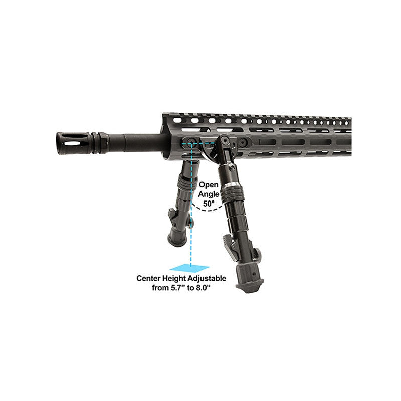 UTG RECON FLEX M-LOK BIPOD BLK