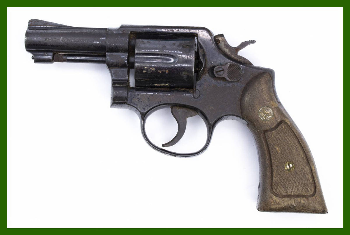 S&W 10-5 Revolver, .38 Special, 3 Barrel, Fixed Sights, Blued9529