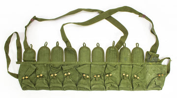 VIETCONG BANDOLIER USED