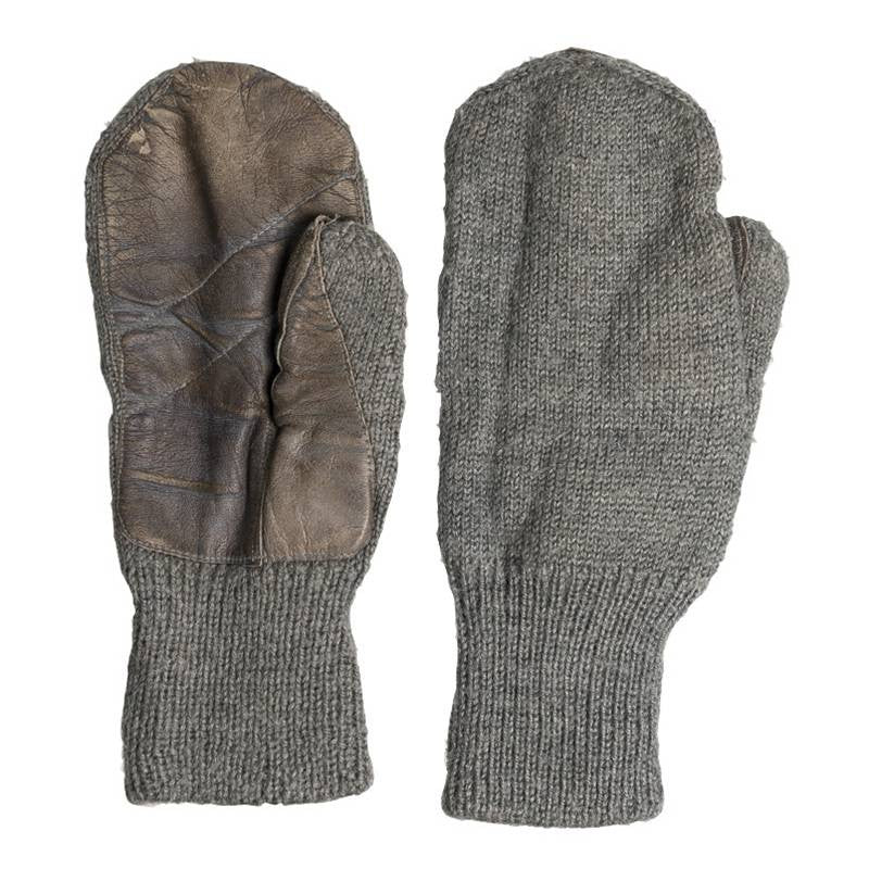 Swiss Wool/Leather Mittens (Used)