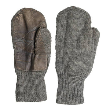 Swiss Wool/Leather Mittens (Used)