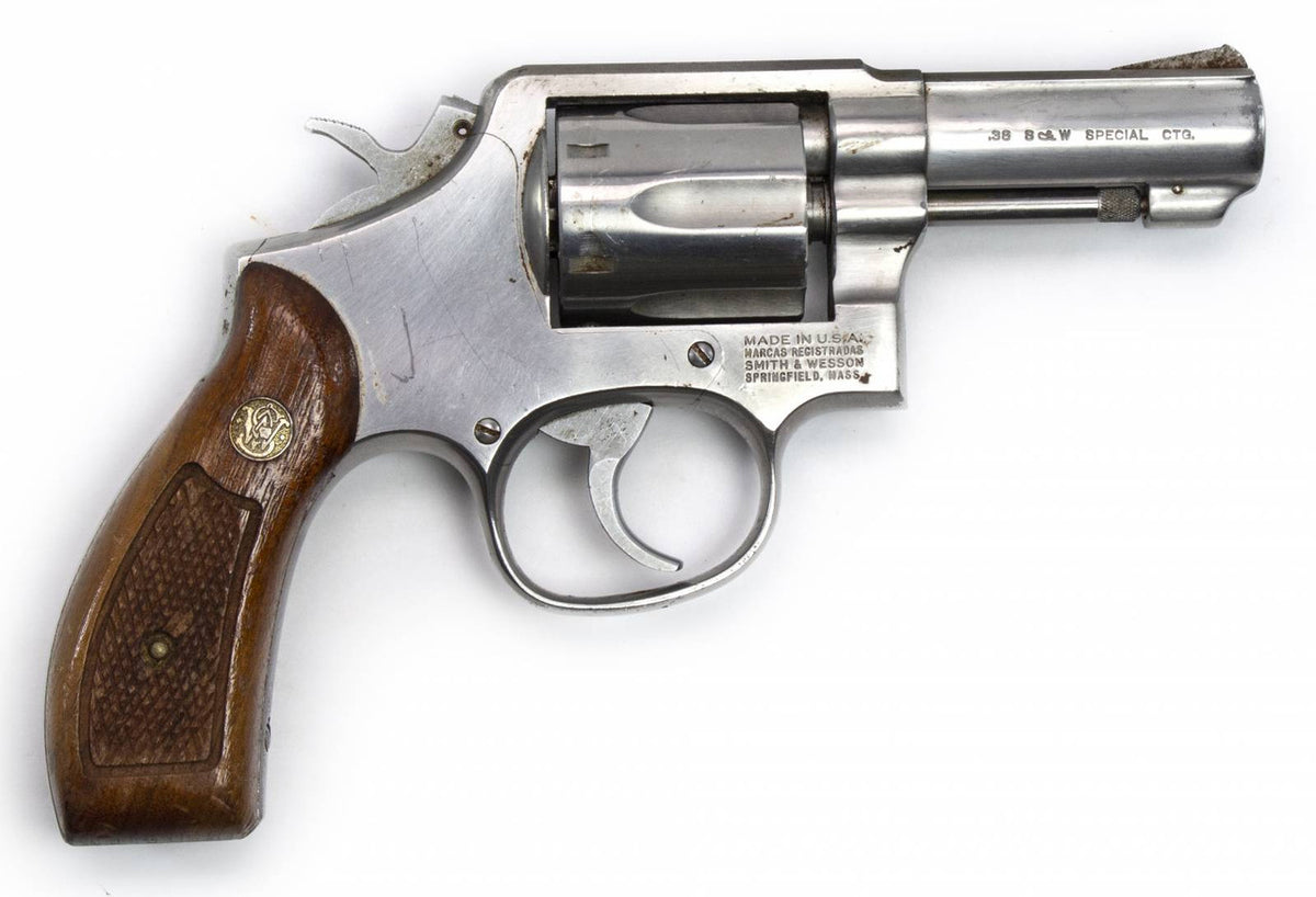 S&W Revolver 64-3, .38 Special 3" Barrel Stainless Steel