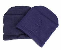 Swedish Blue Wool Watch Cap (Like New) - 2 Pack