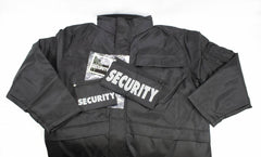 Mil-Tec Black Security Parka - XXL