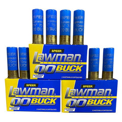 Speer Lawman LE 12GA 2-3/4 8 Pellet 00 Buckshot - 5rds