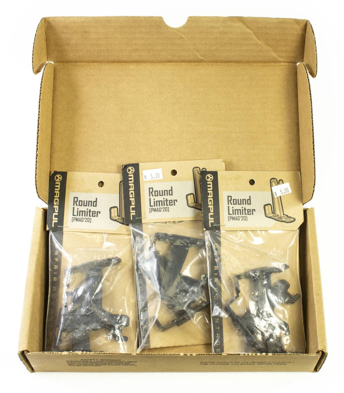 3 Pack - Magpul 10 Round Limiters for 20 Round PMAGS