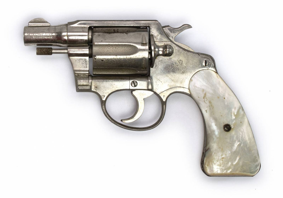 Colt Detective Special Revolver, .38 Special, 2 Barrel, Nickel9320