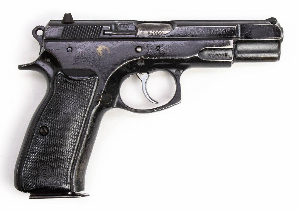 Ceska CZ75 9mm Caliber Black Pistol - Used Condition1350