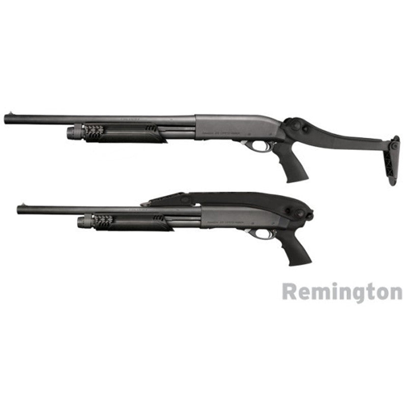 Advanced Technology TFS0600 Shotforce Shotgun Stock Top Folding Black Synthetic for Moss 12/20 GA, Rem 870 12 GA, Win 12/20 GA