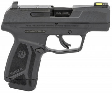 Ruger Max-9 9mm Semi Auto Pistol 3.2 Barrel 12 Rounds Thumb Safety Tritium Sight Black