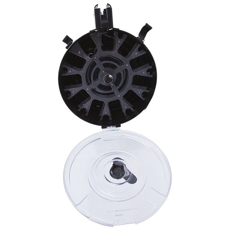 AK47 7.62x39mm 75rd Detachable Drum Magazine with Clear Cover