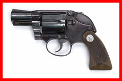 Colt Agent Revolver w/Hammer Shroud .38 Special 2 Barrel, Blued9396