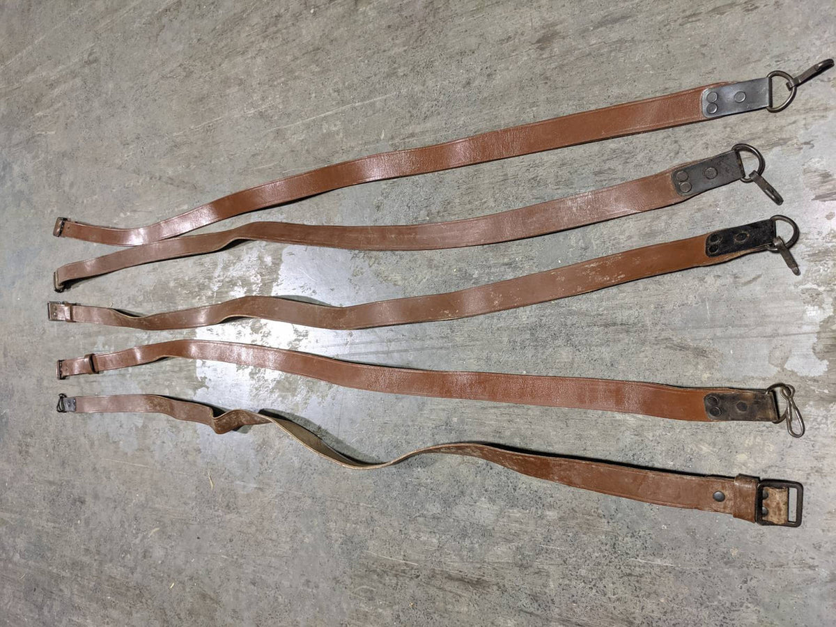 AK-47 Leather Slings (Used) - 5 PACK