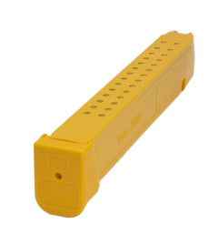 Glock Compatible 9mm 33rd YELLOW Reinforced Steel Lined Polymer Magazine
