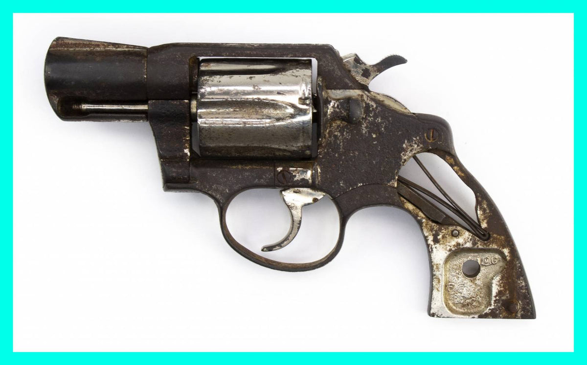 Colt Detective Revolver, .38 Special, 2 Barrel, Nickel9246