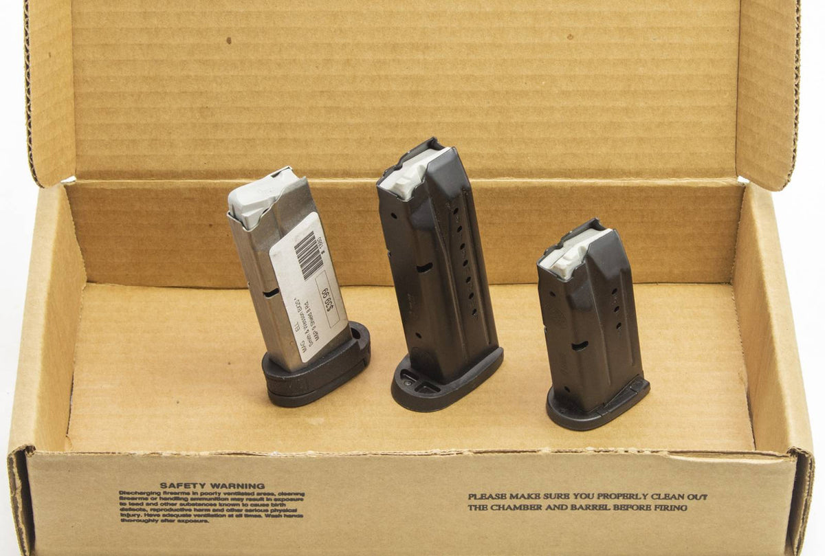 3 USED/LIKE NEW S&W 9MM MAGS