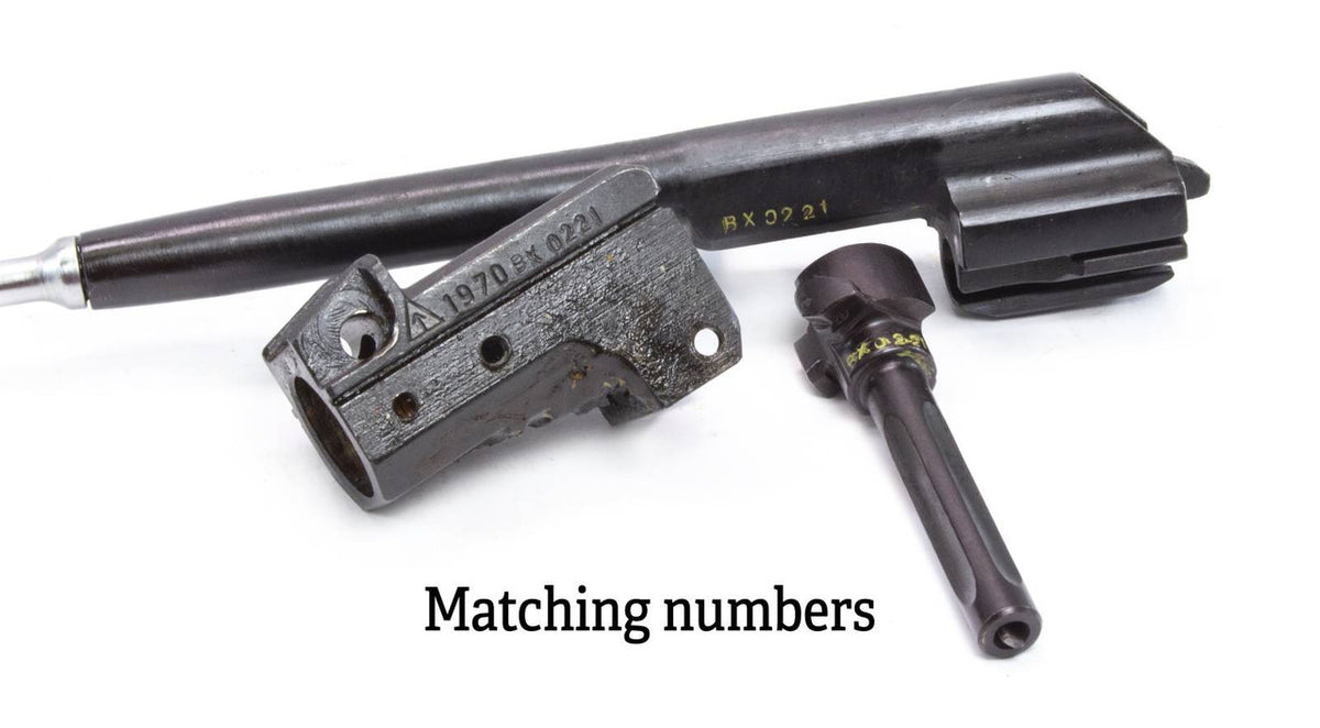 Romanian 1970 Model 65 AKM-47 7.62x39 Underfolder Parts Kit - Numbers Matching - Good Bluing - Year 1970
