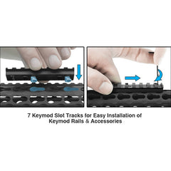 UTG PRO 15 Keymod Free Float Rail for LR-308