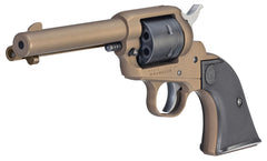 Ruger 2004 Wrangler  22 LR 6 Round 4.62 Burnt Bronze Cerakote Black Cerakote Cylinder Aluminum Black Checkered Polymer