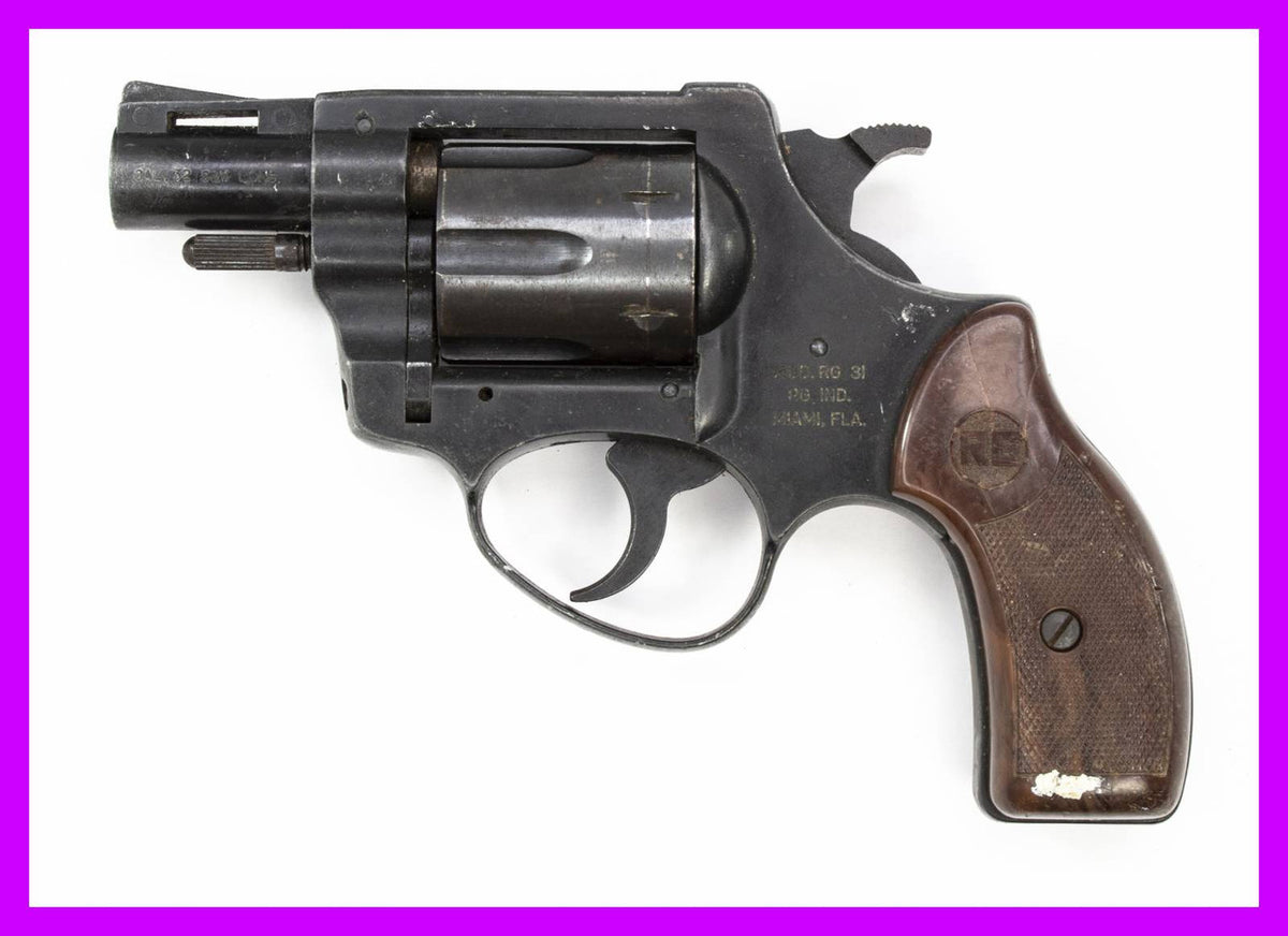 Rohm RG31 Revolver, .32 S&W Long, 2 Barrel, Blued