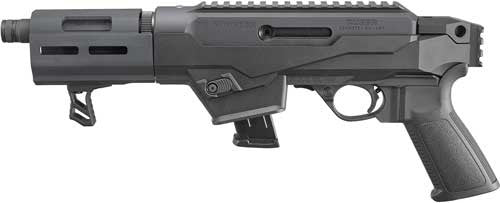 Ruger 29101 PC Charger  9mm Luger 6.50 TB 10+1 Black Hard Coat Anodized Black Polymer Grip