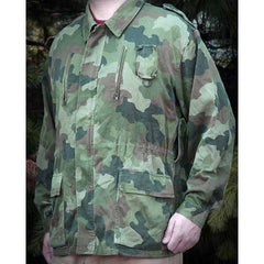 Serbian Camouflage Field Jacket - Extra Large - Used